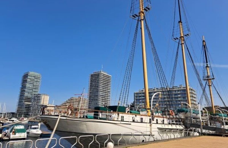 Segelschiff mercator camping westende